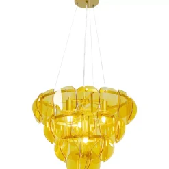 KARE Design Hängeleuchten-Hangeleuchte Mariposa Three Circle Brass O60Cm