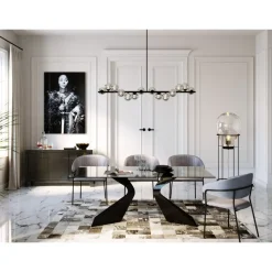 KARE Design Hängeleuchten-Hangeleuchte Scala Balls Schwarz 150Cm