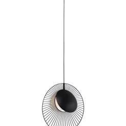 KARE Design Hängeleuchten-Hangeleuchte Wire Schwarz O45Cm