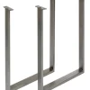 KARE Design Tische-Hochgestell Tavola Rohstahl (2/Set)