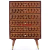 KARE Design Kommoden & Sideboards-Hochkommode Muskat 6 Schube