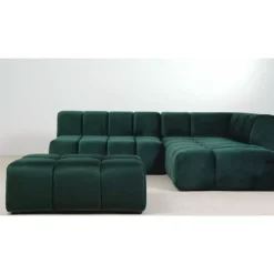 KARE Design Sitzbänke-Hocker Belami Velvet Dunkelgrun 105X70Cm