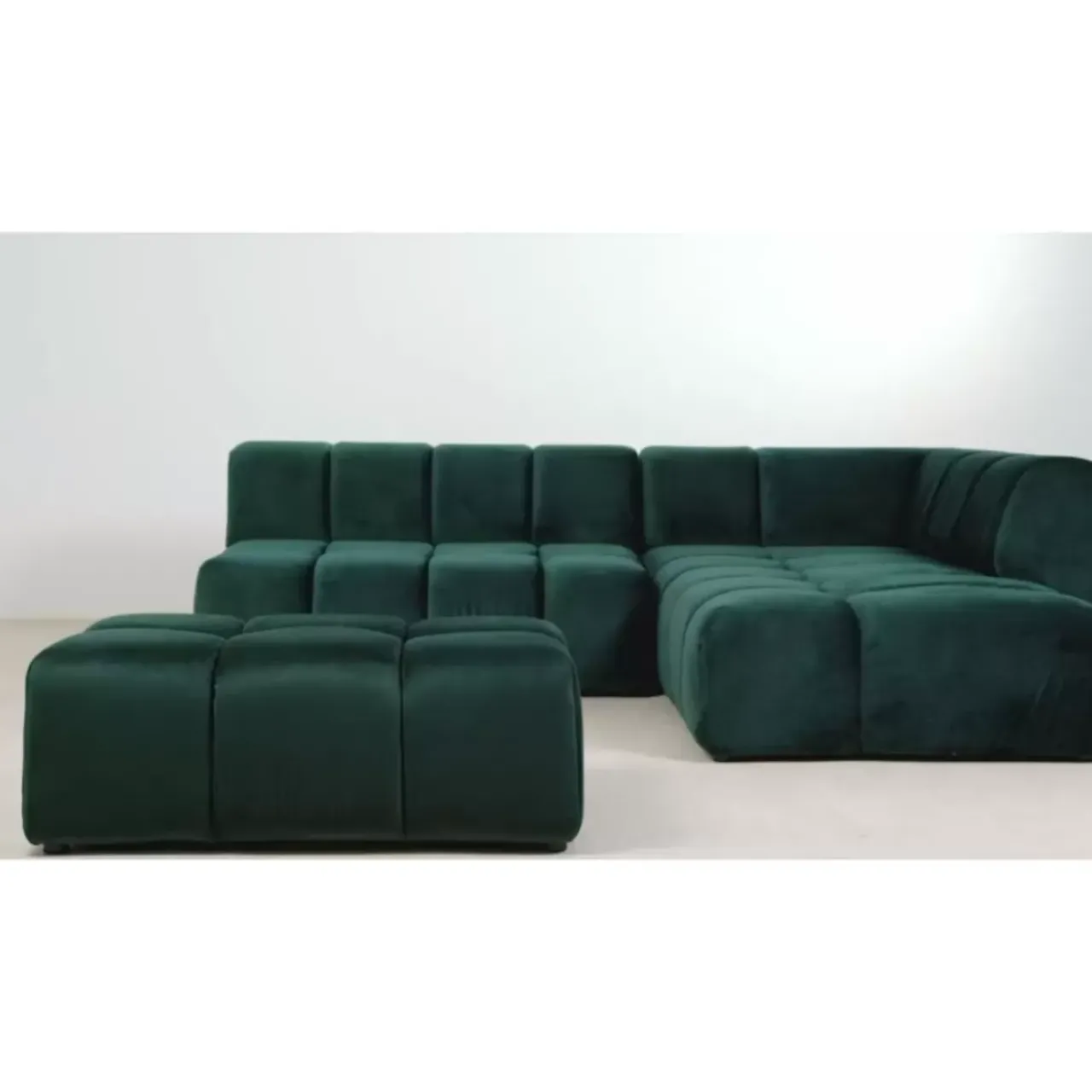 KARE Design Sitzbänke-Hocker Belami Velvet Dunkelgrun 105X70Cm