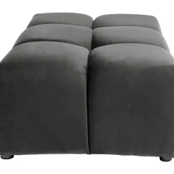 KARE Design Sitzbänke-Hocker Belami Velvet Grau 105X70Cm