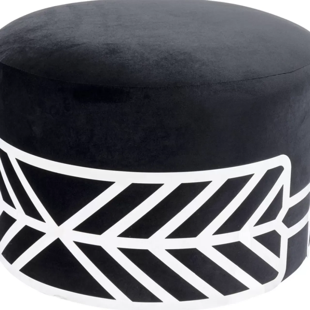 KARE Design Sitzbänke-Hocker Jenna Schwarz O61Cm