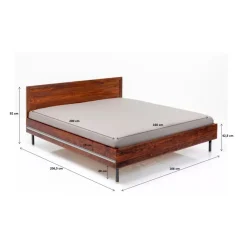 KARE Design Betten-Holzbett Ravello 160X200