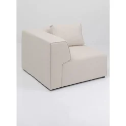 KARE Design Sofas & Couches-Infinity Ecke 100Cm Elements Creme Rechts
