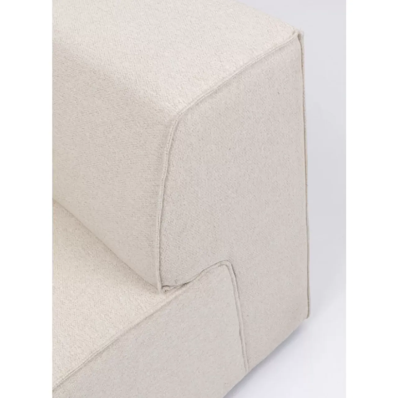 KARE Design Sofas & Couches-Infinity Ecke 100Cm Elements Creme Links