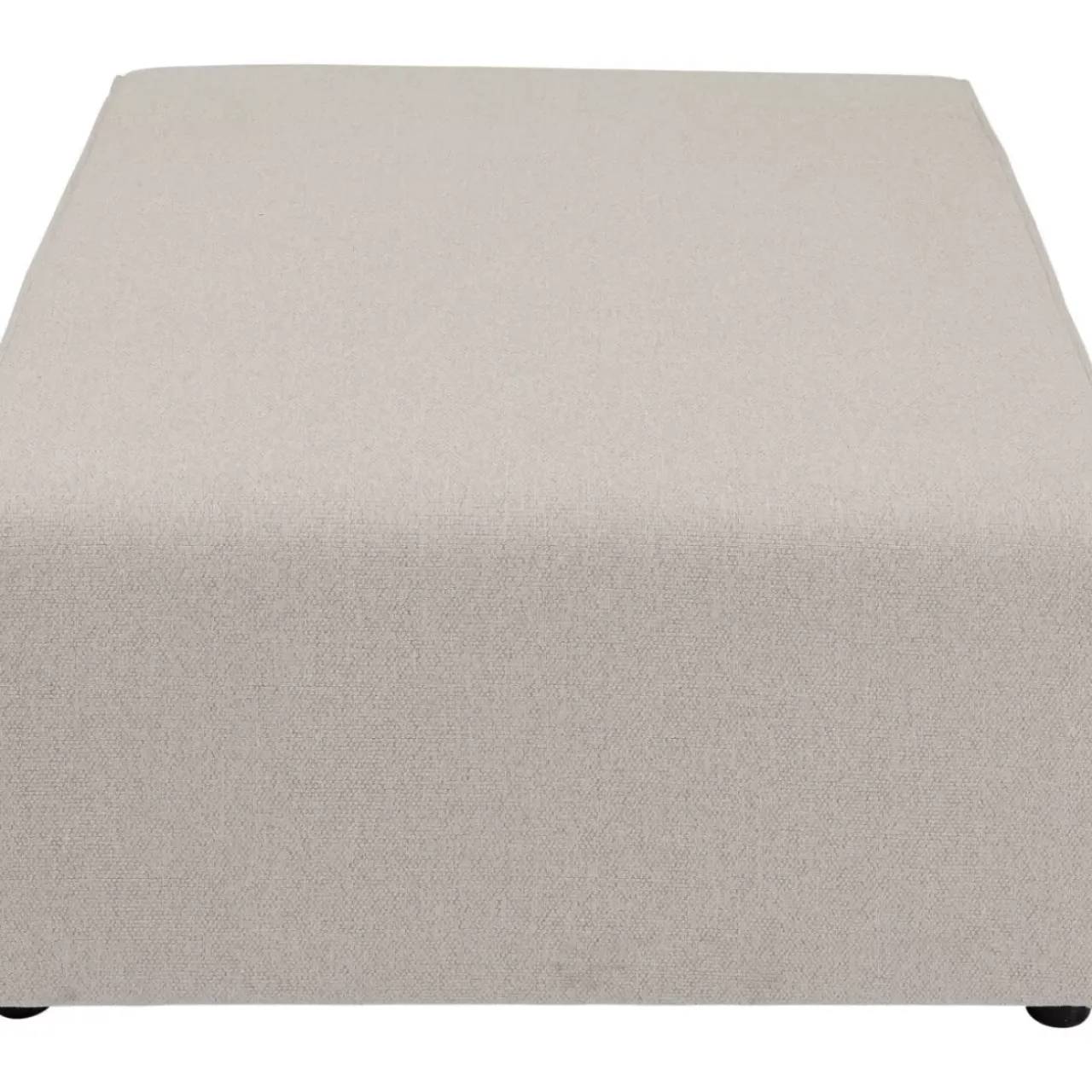 KARE Design Sitzbänke-Infinity Hocker Elements Creme 80X100Cm
