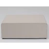 KARE Design Sitzbänke-Infinity Hocker Elements Creme 50X100Cm