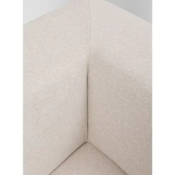 KARE Design Sofas & Couches-Infinity Ottomane Semi Elements Creme Rechts 120Cm