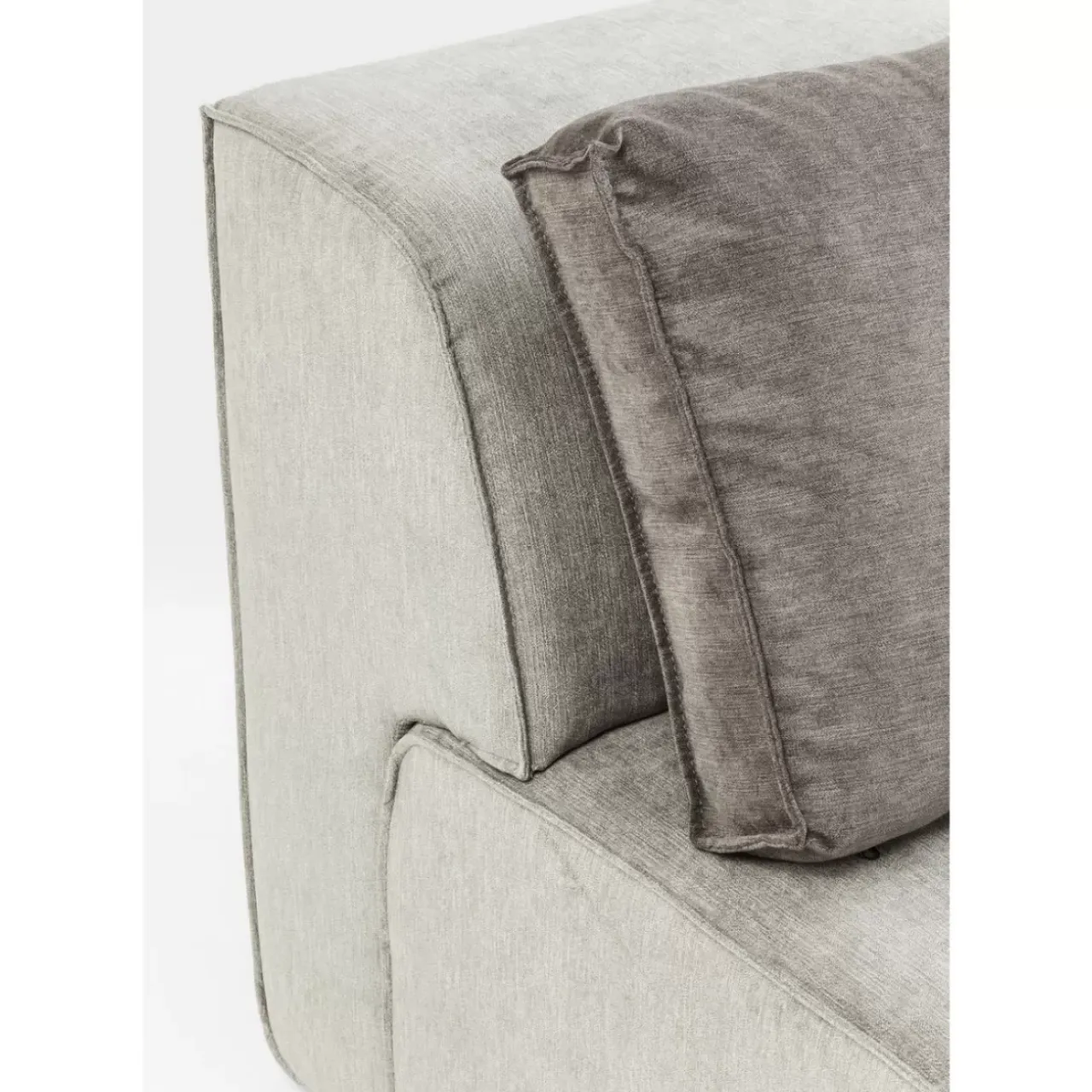 KARE Design Sofas & Couches-Infinity 2-Sitzer 100 Elements Grau