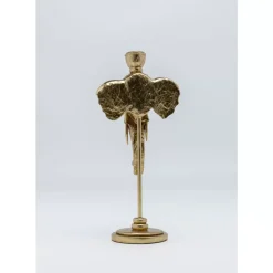 KARE Design Kerzenständer & Laternen-Kerzenständer Elephant Head Gold 36Cm