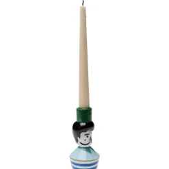 KARE Design Kerzenständer & Laternen-Kerzenständer Monsieur Mustache 16Cm