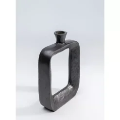 KARE Design Kerzenständer & Laternen-Kerzenständer Tanu Schwarz 30Cm