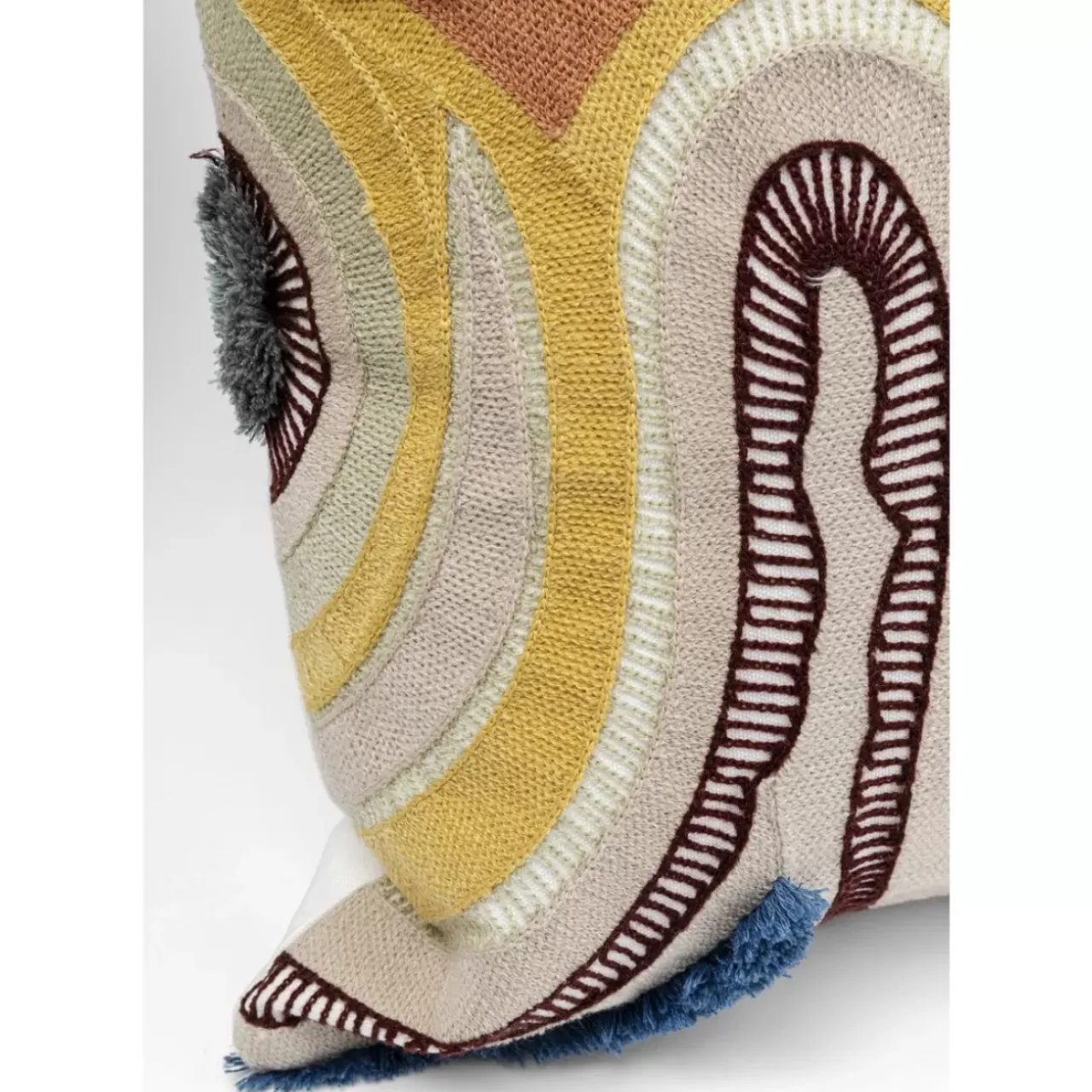 KARE Design Kissen-Kissen Lava Braun 45X45Cm