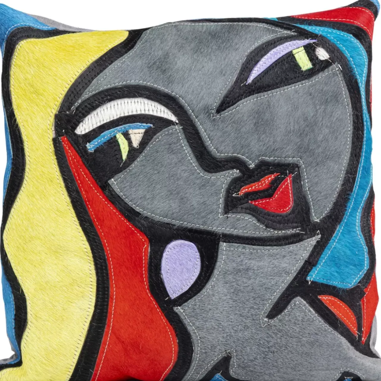 KARE Design Kissen-Kissen Monique Blond Hair 40X40Cm