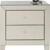 KARE Design Kommoden & Sideboards-Kommode Klein Luxury Champagne 2 Schube