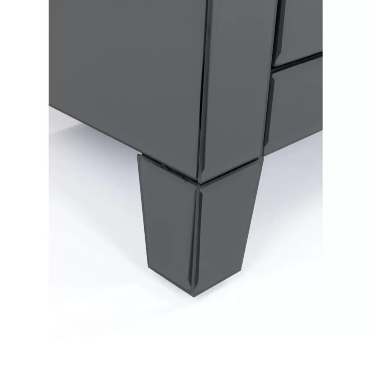 KARE Design Kommoden & Sideboards-Kommode Klein Luxury Push 2 Schube Grau