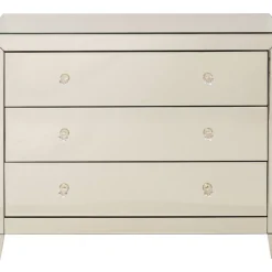 KARE Design Kommoden & Sideboards-Kommode Luxury Champagne 3 Schube