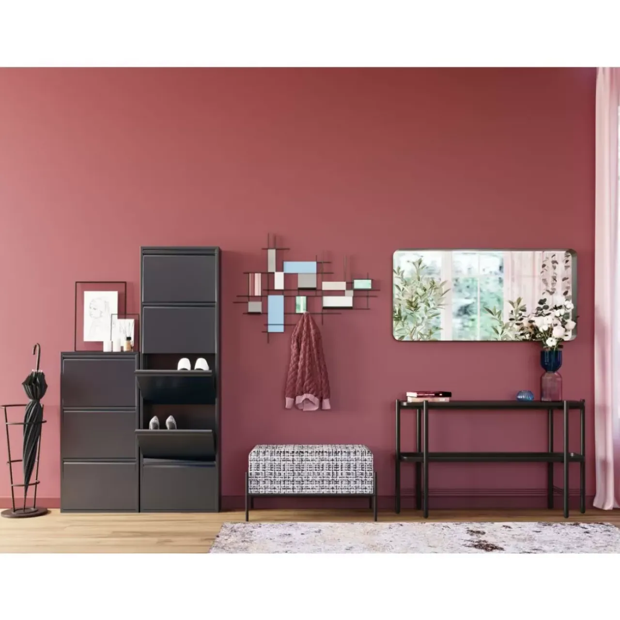 KARE Design Kommoden & Sideboards-Konsole Bennet 120X72Cm