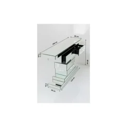 KARE Design Kommoden & Sideboards-Konsole Brick Mirror