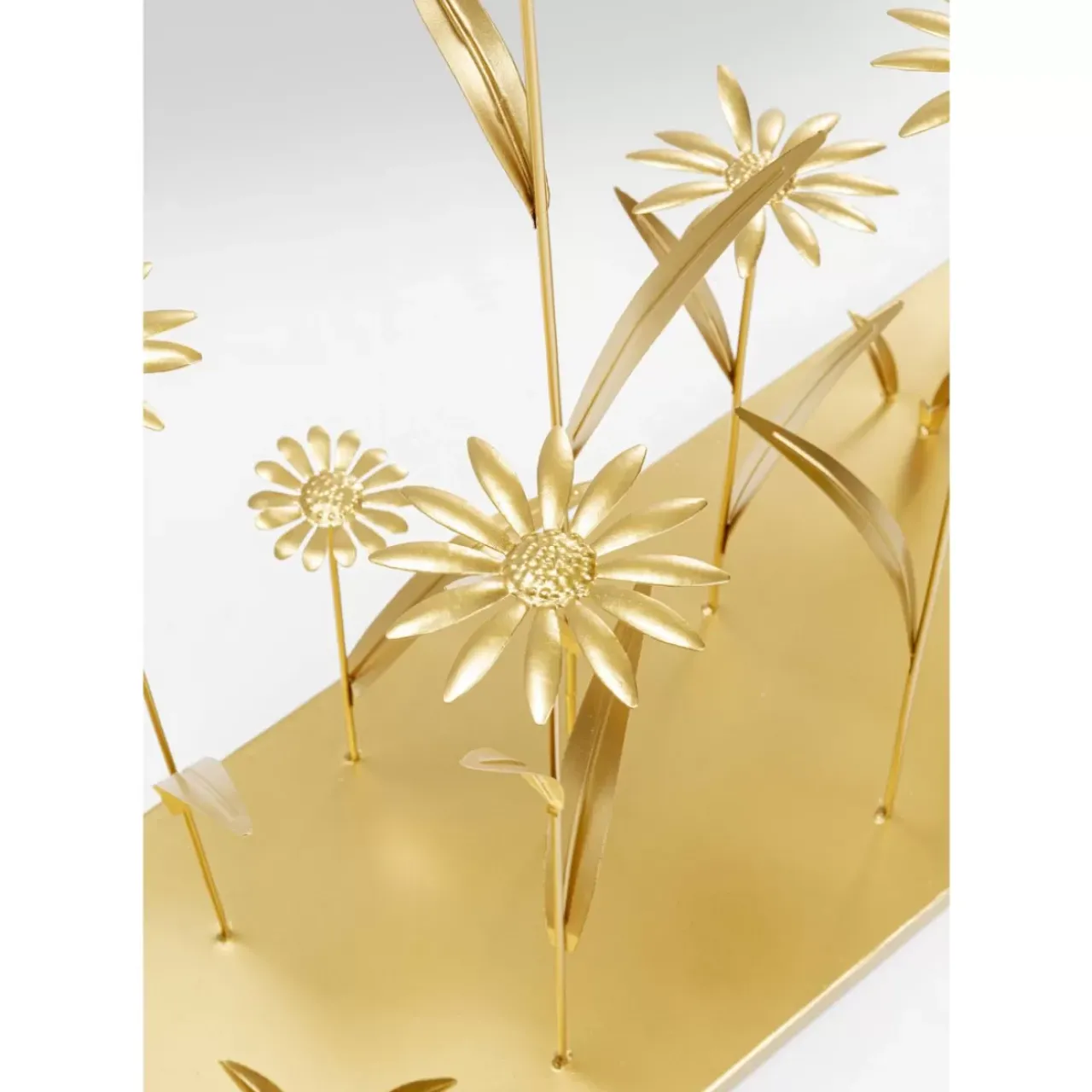 KARE Design Kommoden & Sideboards-Konsole Flower Meadow Gold 100