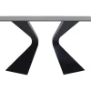 KARE Design Kommoden & Sideboards-Konsole Gloria Schwarz Keramik 140X81Cm