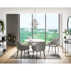 KARE Design Kommoden & Sideboards-Konsole Loft Schwarz 80X85