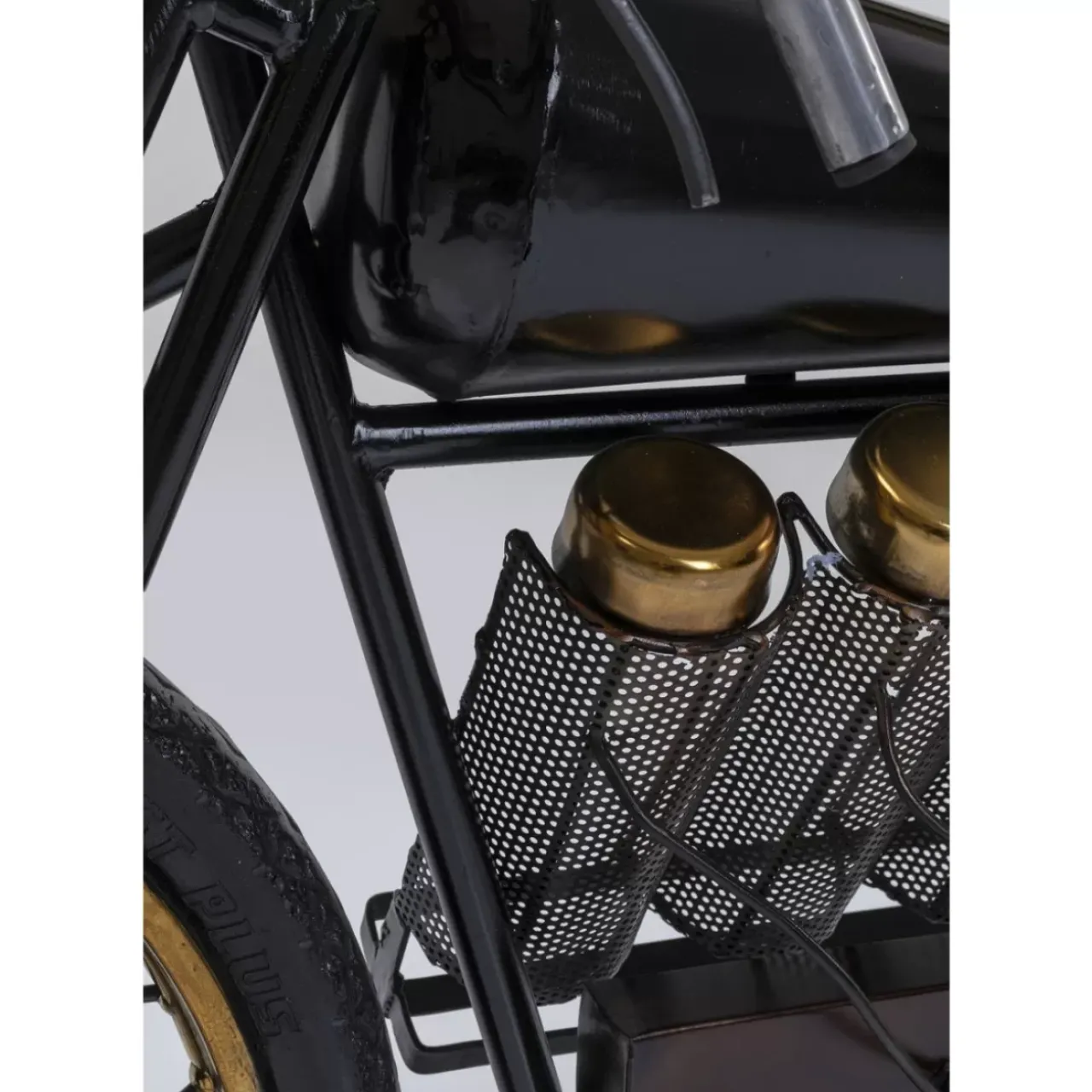 KARE Design Kommoden & Sideboards-Konsole Motorbike Schwarz