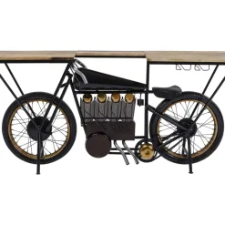 KARE Design Kommoden & Sideboards-Konsole Motorbike Schwarz