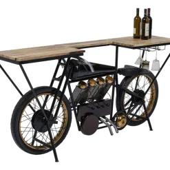 KARE Design Kommoden & Sideboards-Konsole Motorbike Schwarz
