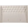 KARE Design Betten-Kopfteil Benito Moon Creme 160Cm