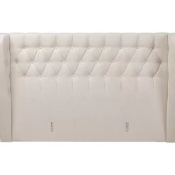 KARE Design Betten-Kopfteil Benito Moon Creme 160Cm