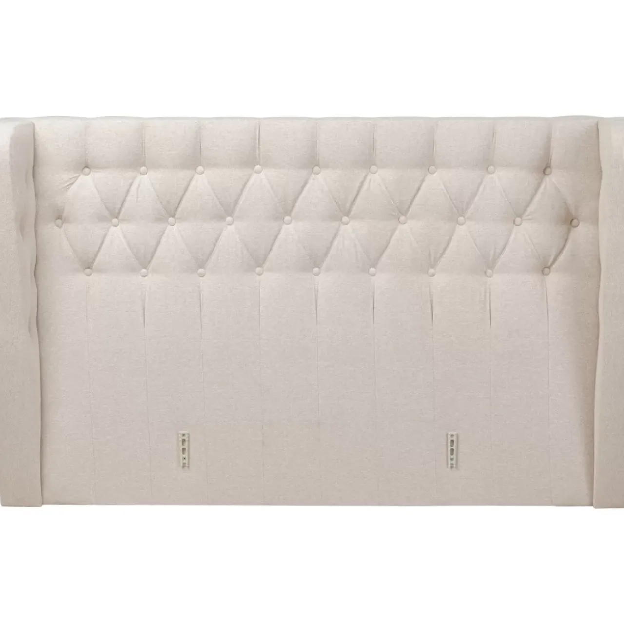 KARE Design Betten-Kopfteil Benito Moon Creme 160Cm