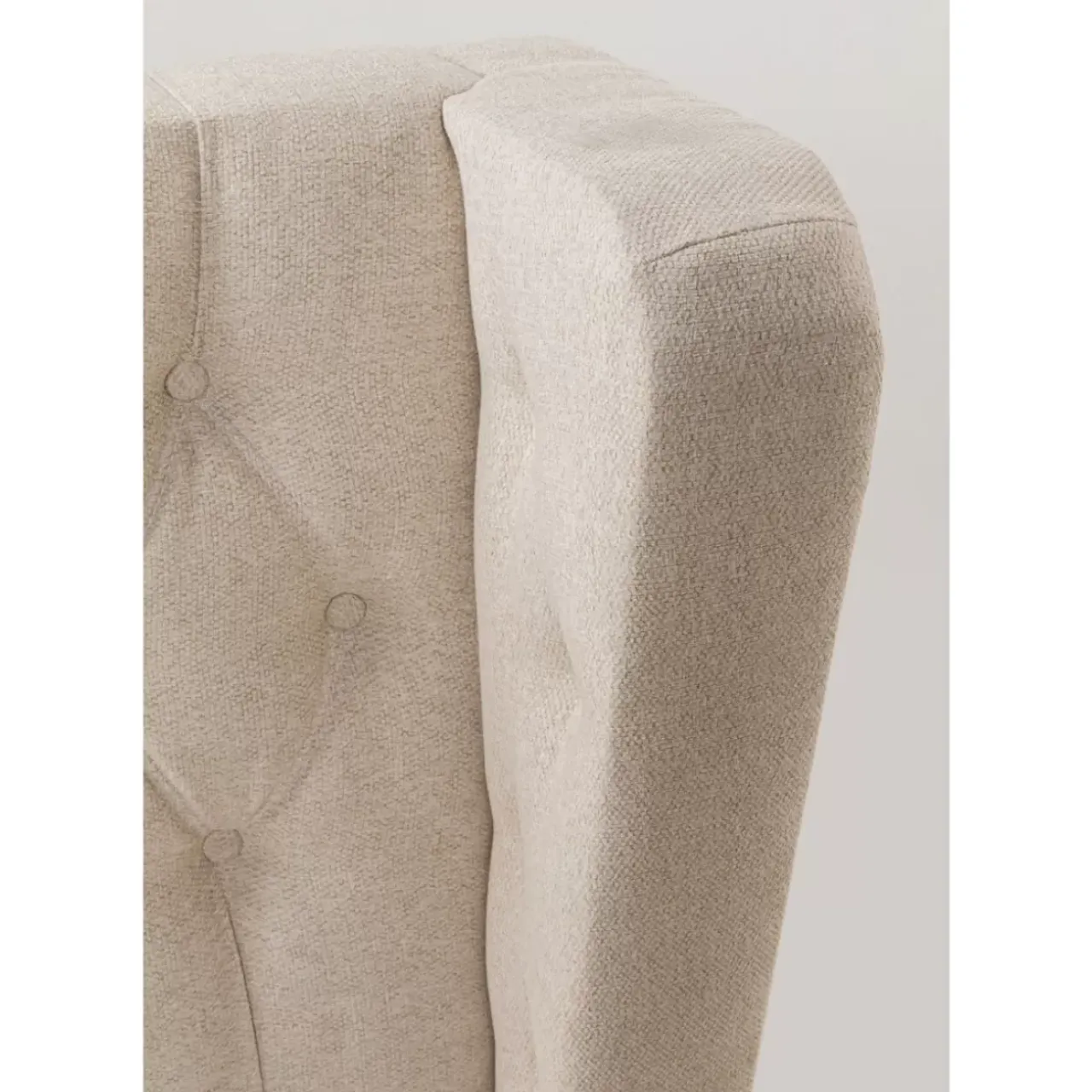 KARE Design Betten-Kopfteil Benito Moon Creme 160Cm