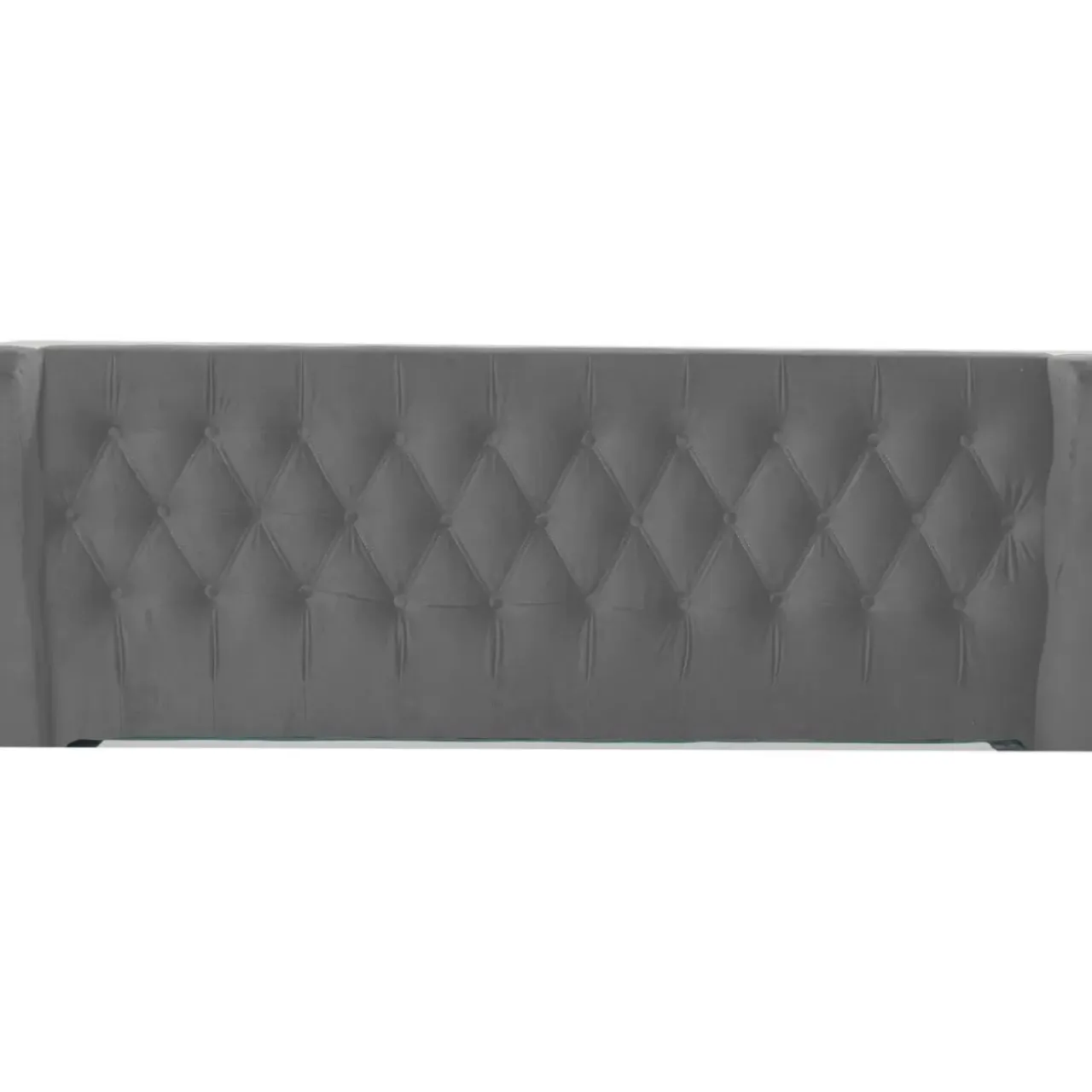 KARE Design Betten-Kopfteil Benito Moon Grau 160Cm