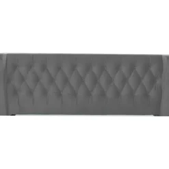 KARE Design Betten-Kopfteil Benito Moon Grau 180Cm