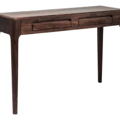 KARE Design Tische-Laptop Schreibtisch Brooklyn Walnut 110X40Cm
