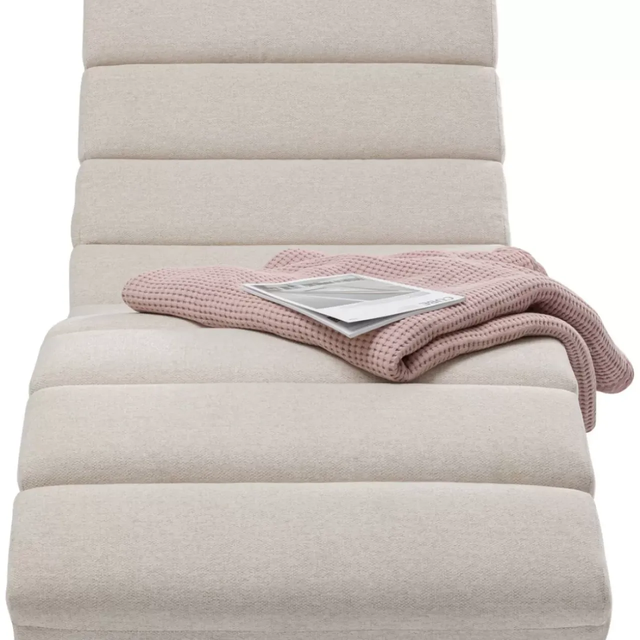 KARE Design Sofas & Couches-Liege Balou Creme 190Cm