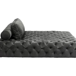 KARE Design Sofas & Couches-Liege Bottone Velvet Grau