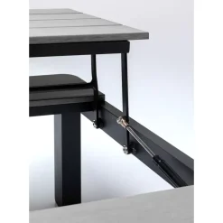 KARE Design Outdoormöbel-Multifunktions Couchtisch Holiday Schwarz