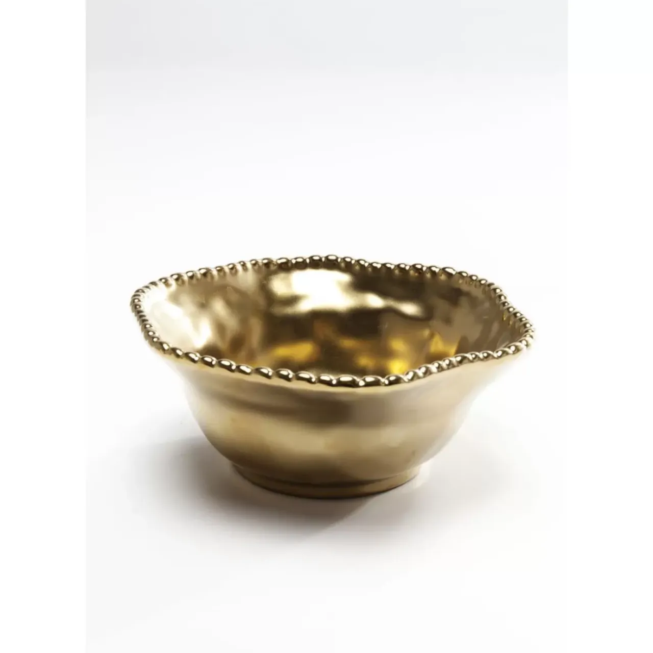 KARE Design Geschirr & Tischaccessoires-Muslischale Bell Gold O16Cm
