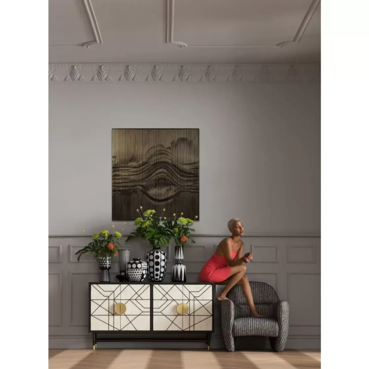 KARE Design Bilder-Objektbild Genesis 100X100Cm