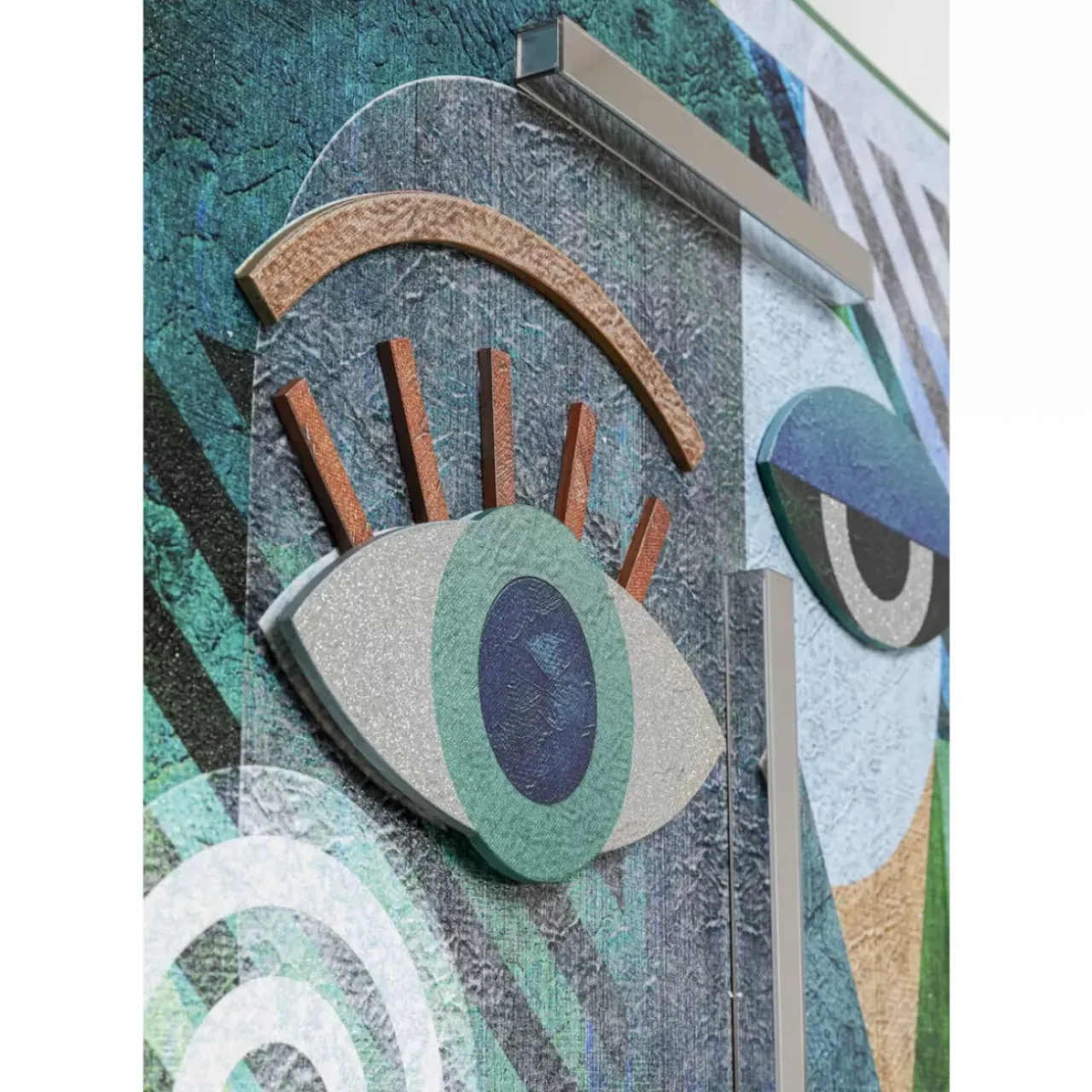 KARE Design Bilder-Objektbild Geometric Woman 100X150Cm