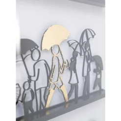 KARE Design Bilder-Objektbild Singing In The Rain 90X90Cm