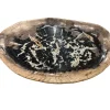KARE Design Geschirr & Tischaccessoires-Platte Windmolen Versteinertes Holz