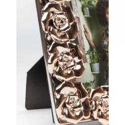 KARE Design Deko & Geschenkartikel-Rahmen Rosenbluten Rosegold 13X18Cm