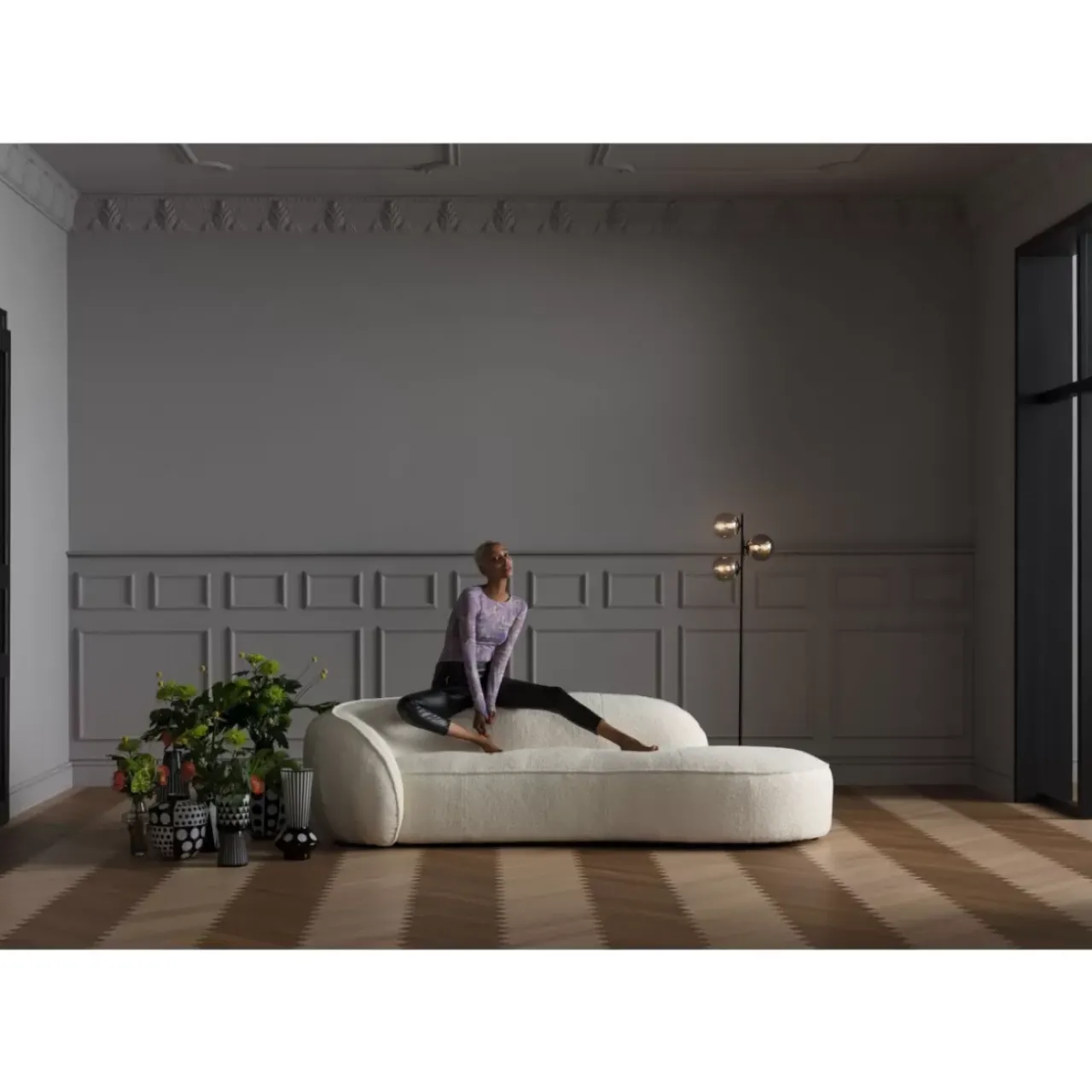 KARE Design Sofas & Couches-Recamiere Wonder 252Cm