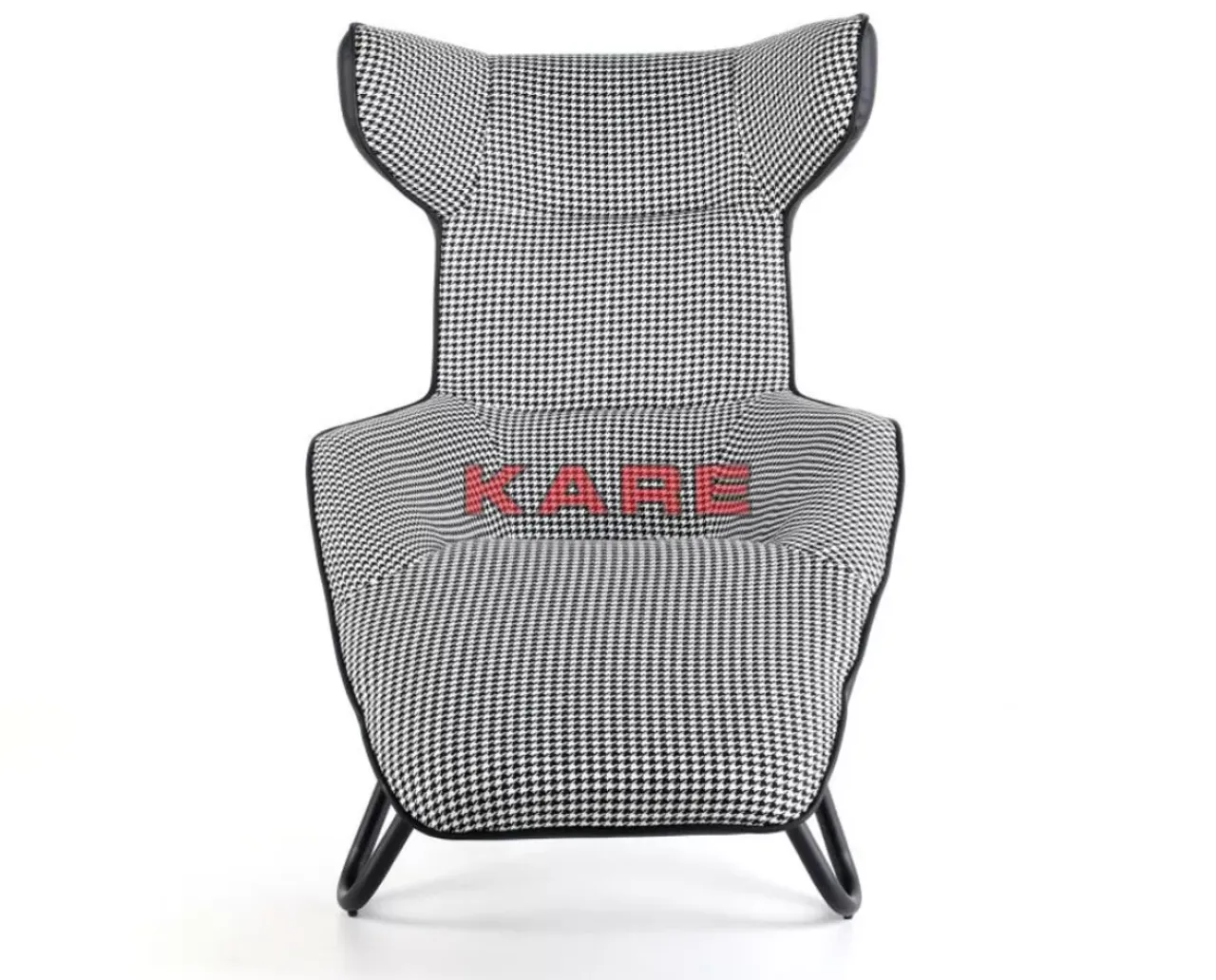 KARE Design Sessel-Relaxsessel Granada Schwarz Weiss